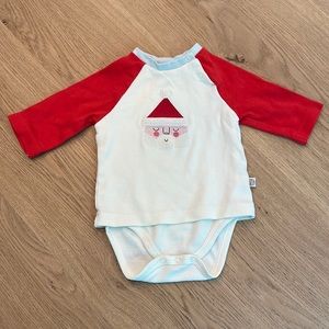 Hallmark Baby Santa onesie
